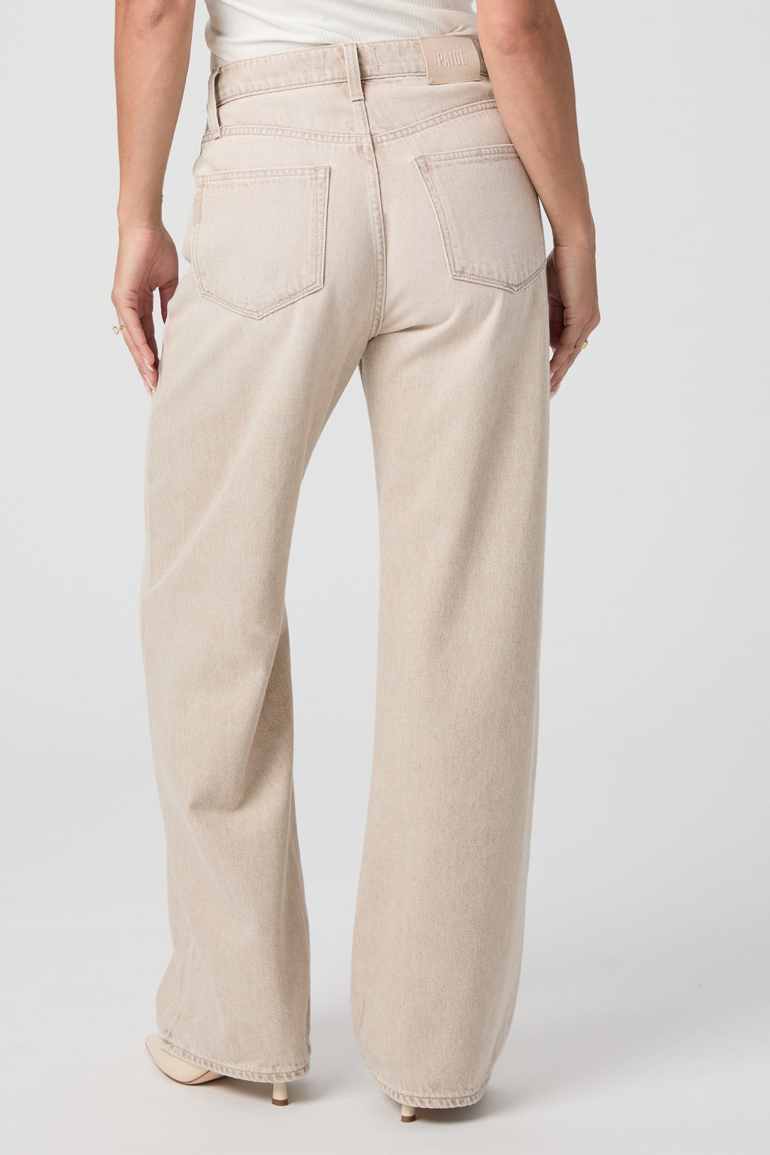 PAIGE - Arellia 32" in Soft Sepia Jeans