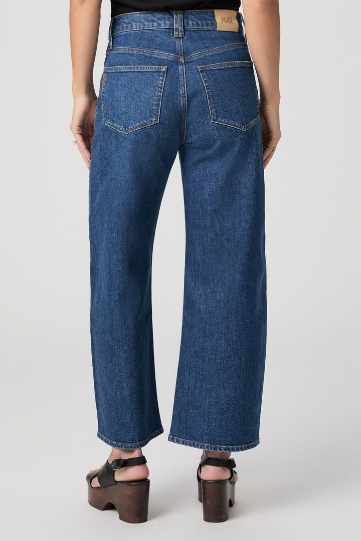 PAIGE - Arellia Ankle W/ Welt Tab Patch Pockets in Paradox Denim