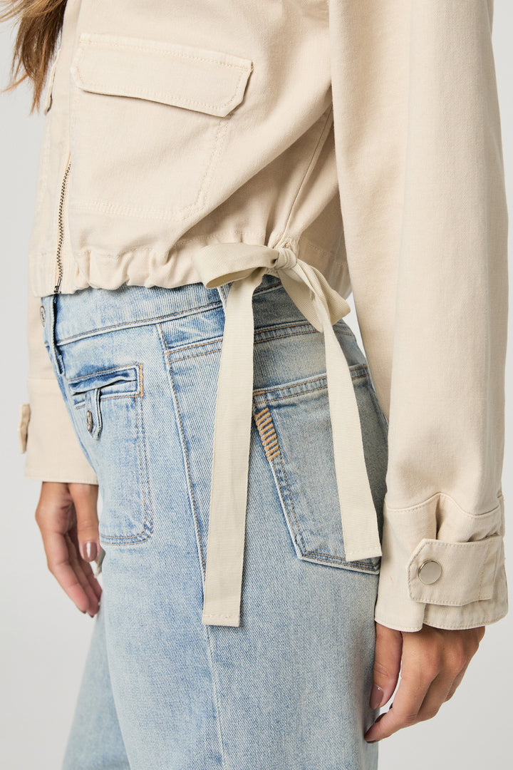 PAIGE - Kiran Jacket in Vintage Biscotti Jacket