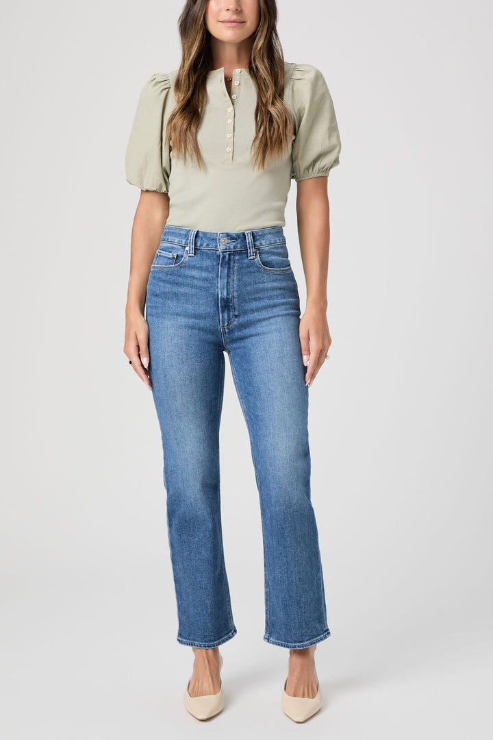 PAIGE - Mason Ankle in Monaco Mist Jeans