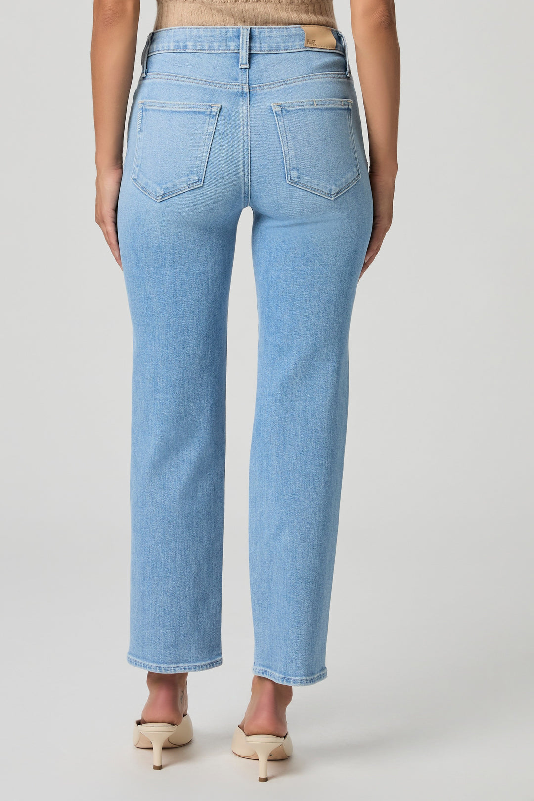 PAIGE - Mason Ankle in Vail Denim