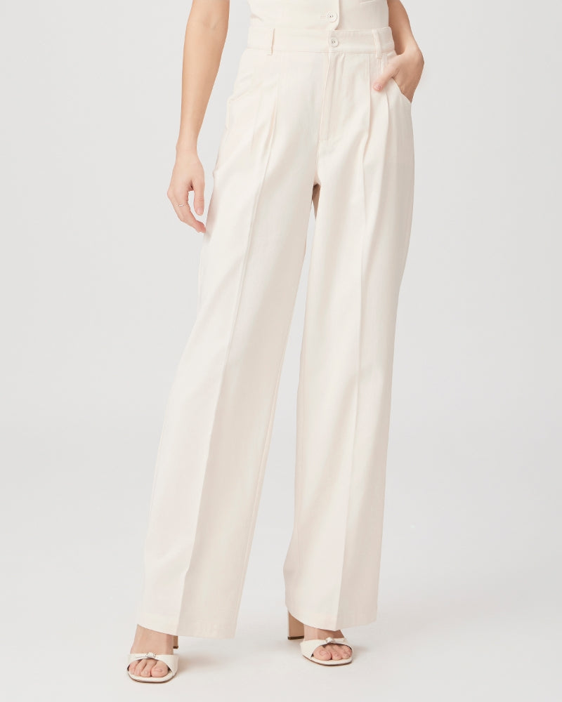 Paige - Merano Pant in Cream Pants
