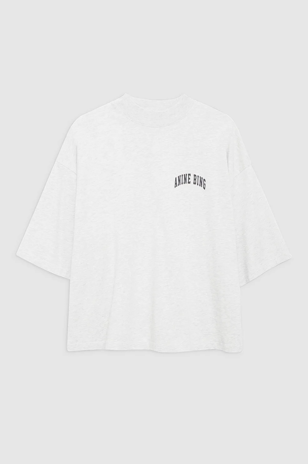 Anine Bing - Palmer Tee in Heather Grey
