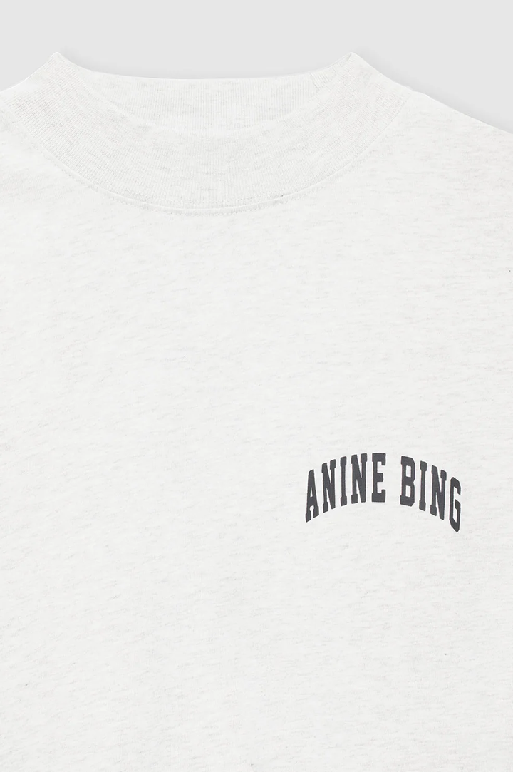 Anine Bing - Palmer Tee in Heather Grey