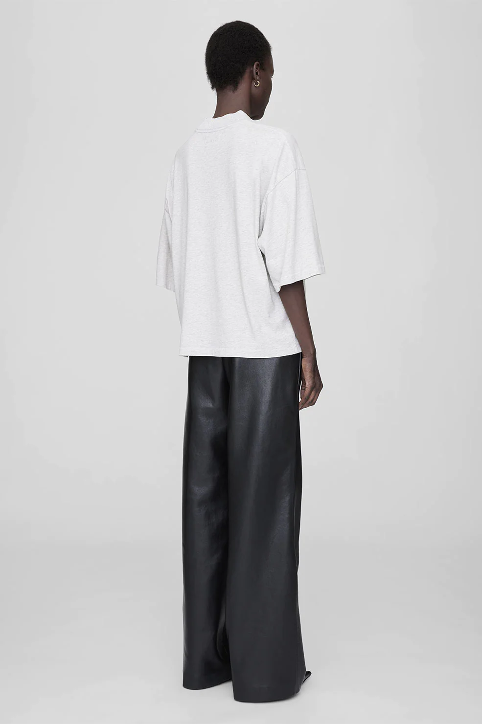 Anine Bing - Palmer Tee in Heather Grey