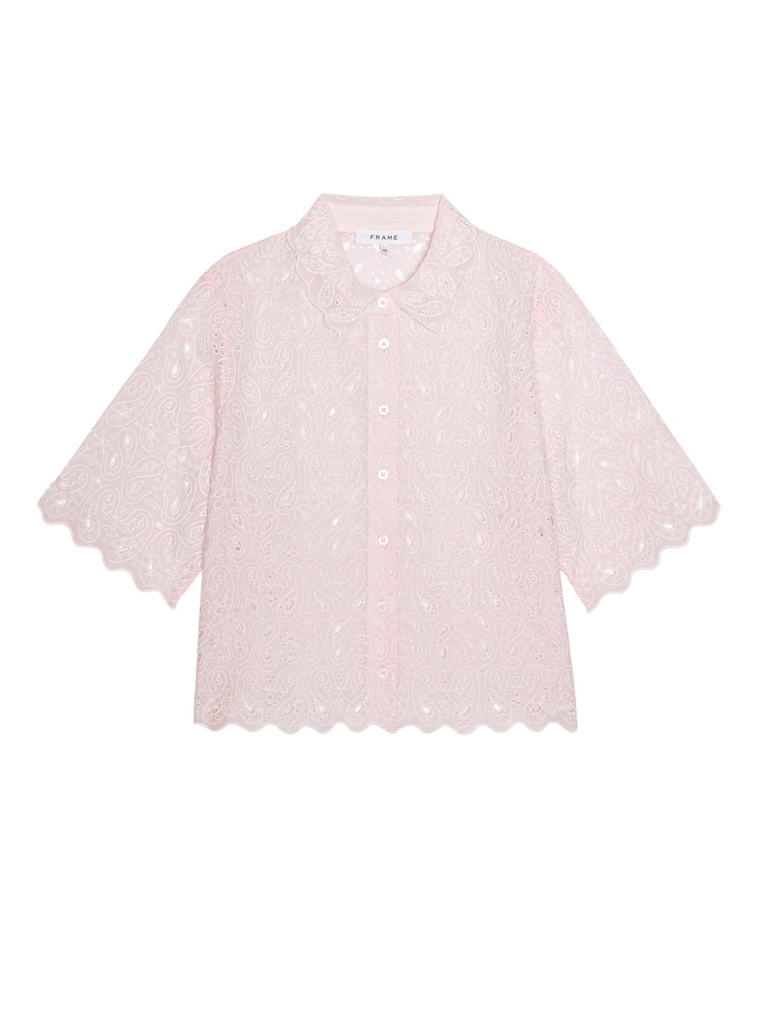 THE PAISLEY EYELET TOP