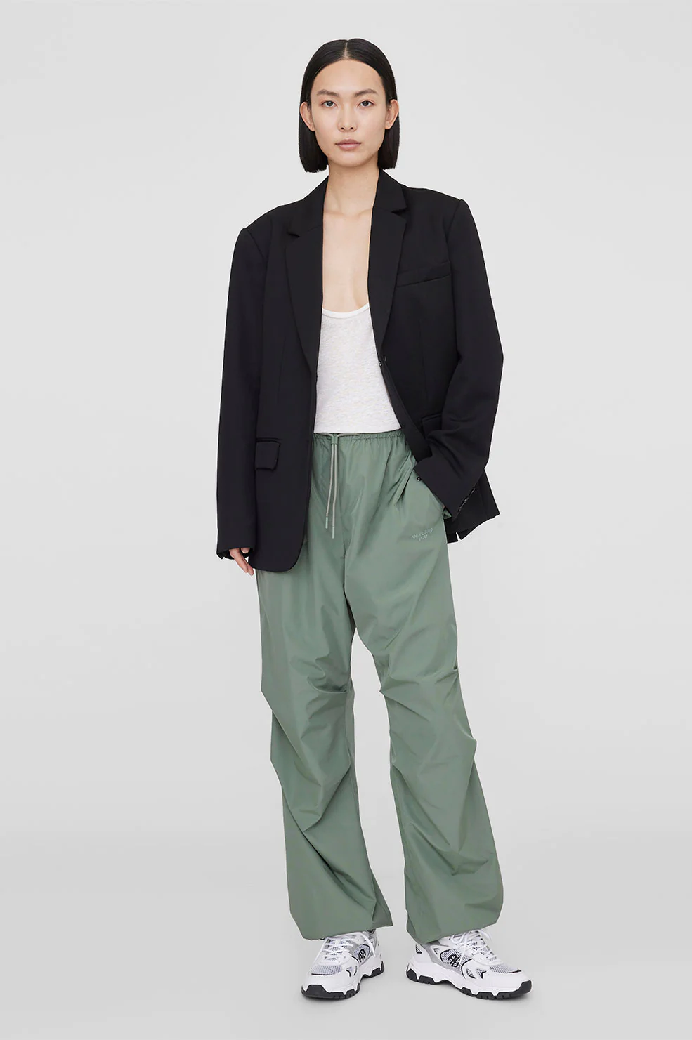 Anine Bing - Reid Pant in Artichoke