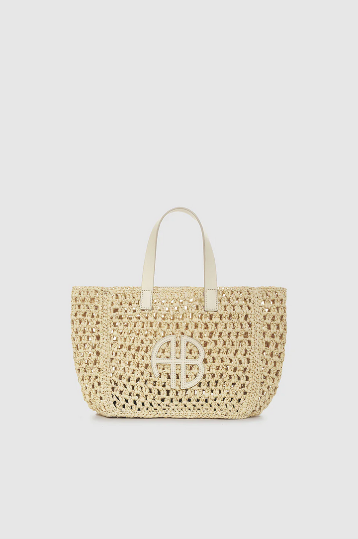 Anine Bing - Small Rio Tote in Cream