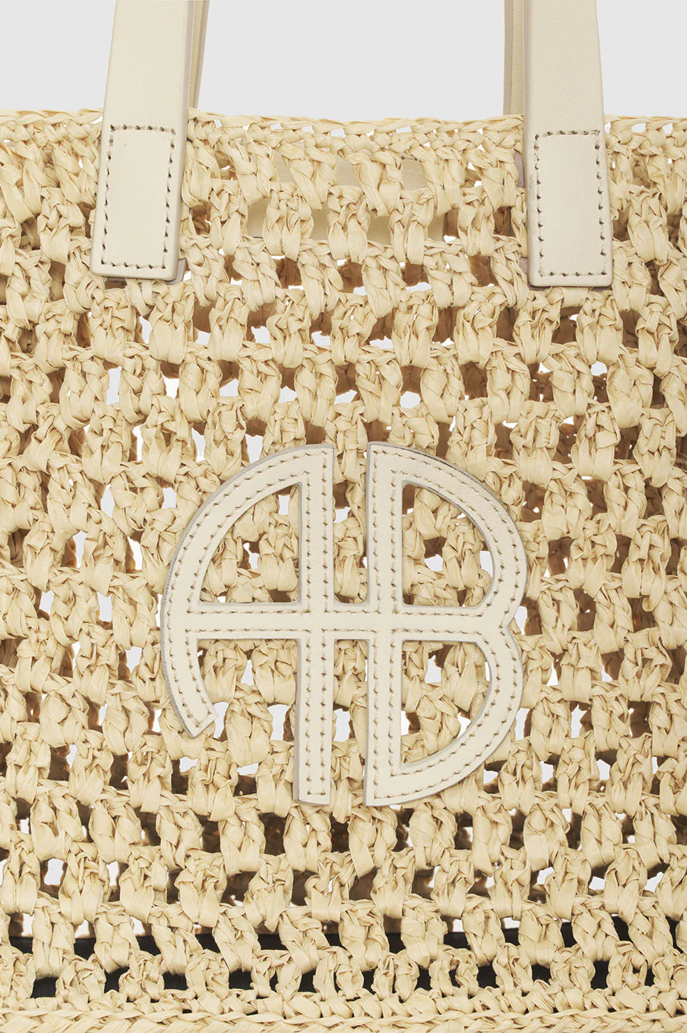 Anine Bing - Small Rio Tote in Cream