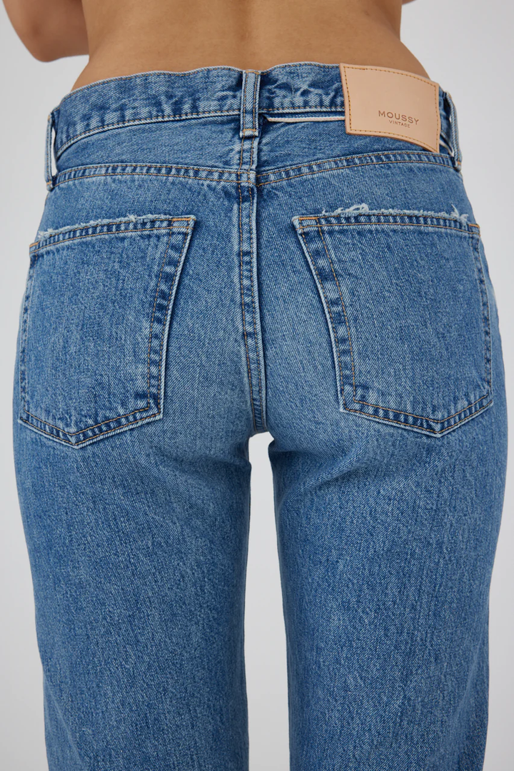 Moussy - MV Seagraves Straight in Light Blue
