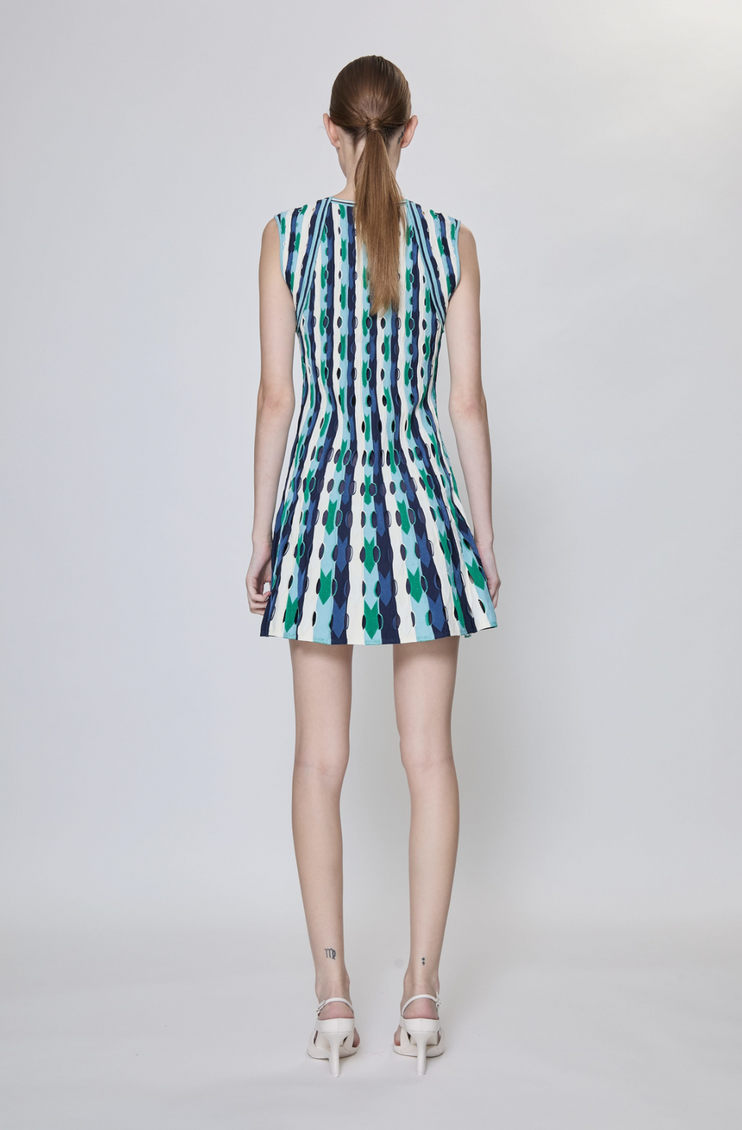 SIMKHAI - Langley Knit Mini Dress in Kelly Green Dresses