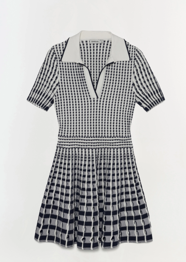 SIMKHAI - Tovi Mini Polo Dress in Midnight Dress