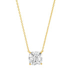 TAI - Pendent with Large CZ Dangle in Gold