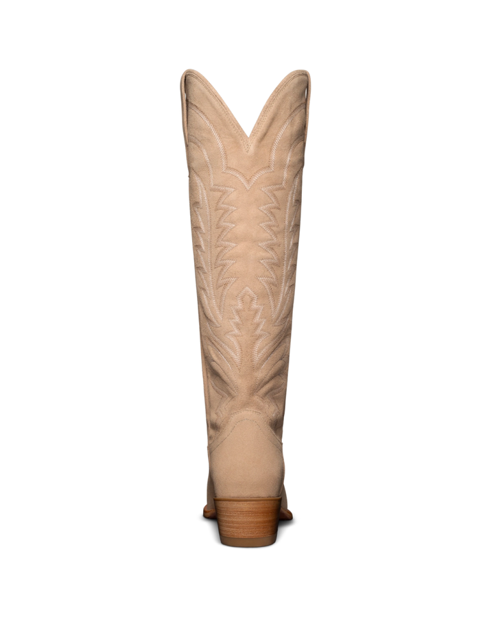 TECOVAS - The Abby in Driftwood Suede Boots