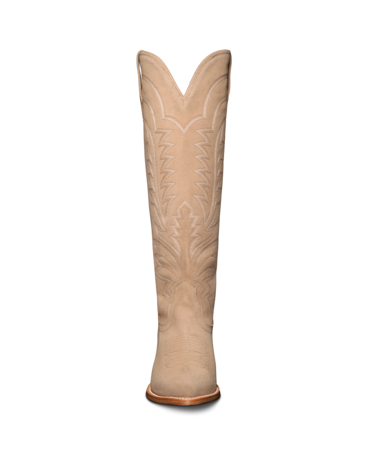 TECOVAS - The Abby in Driftwood Suede Boots