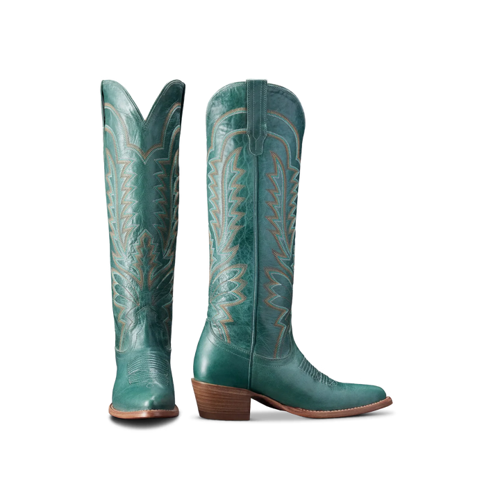 TECOVAS - The Abby in Sagebrush Lt. Green Boots