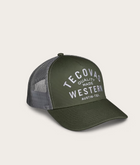 TECOVAS - Western Five-Panel Trucker Hat in Olive