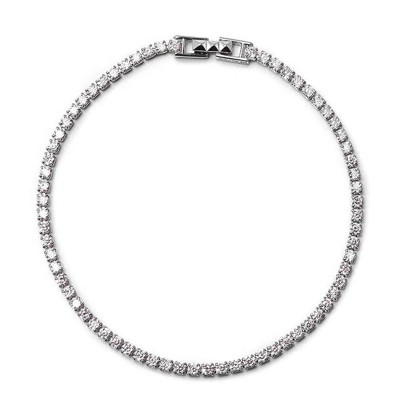 Nickho Rey - Tomo Tennis Bracelet in Silver