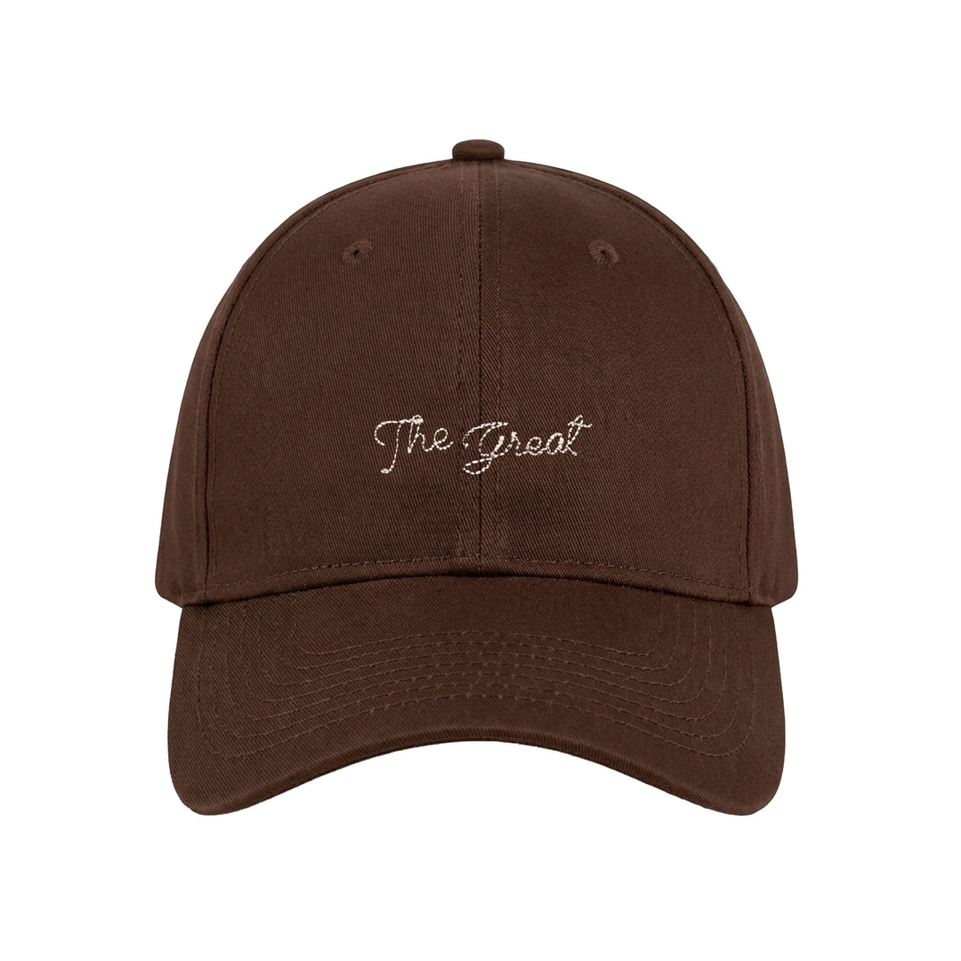 THE GREAT - The Baseball Hat in Chocolate Hats