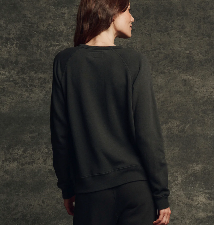 THE GREAT - The Rookie Sweatshirt in Almost Black Sweatshirts