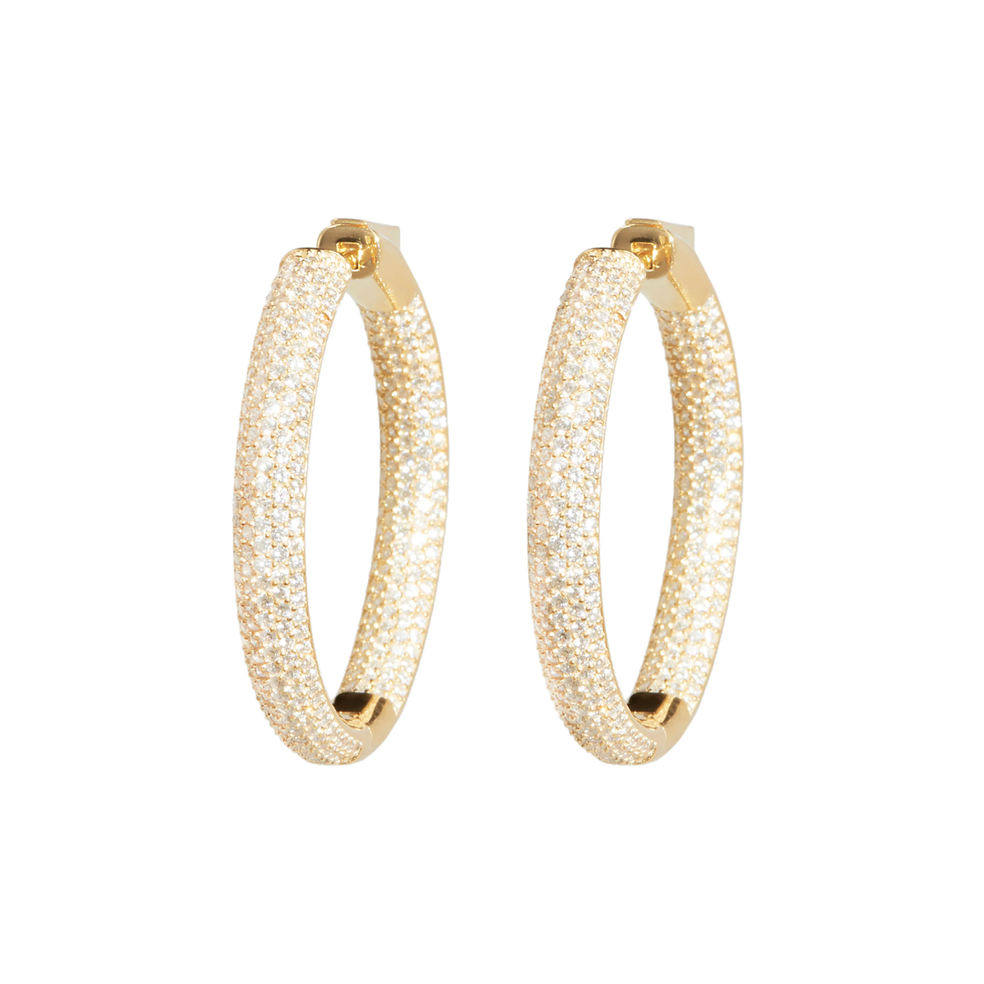 Nickho Rey - Tire Hoop in Gold