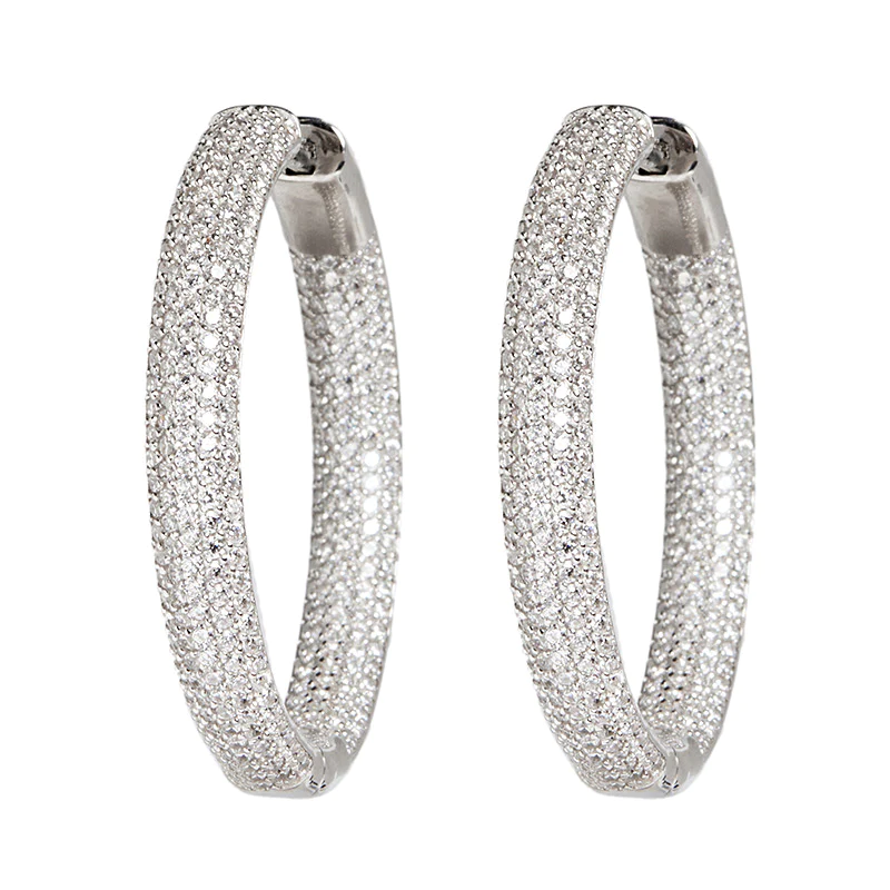 Nickho Rey - Tire Hoop in Silver