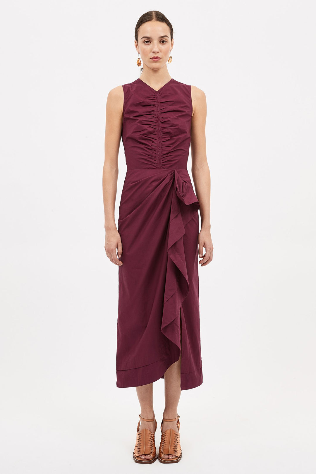 Ulla Johnson Edlyn Dress in Syrah Ulla Johnson Edlyn Dress in Syrah