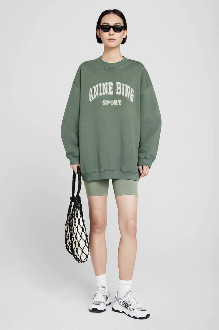 Anine Bing - Tyler Sweatshirt in Artichoke