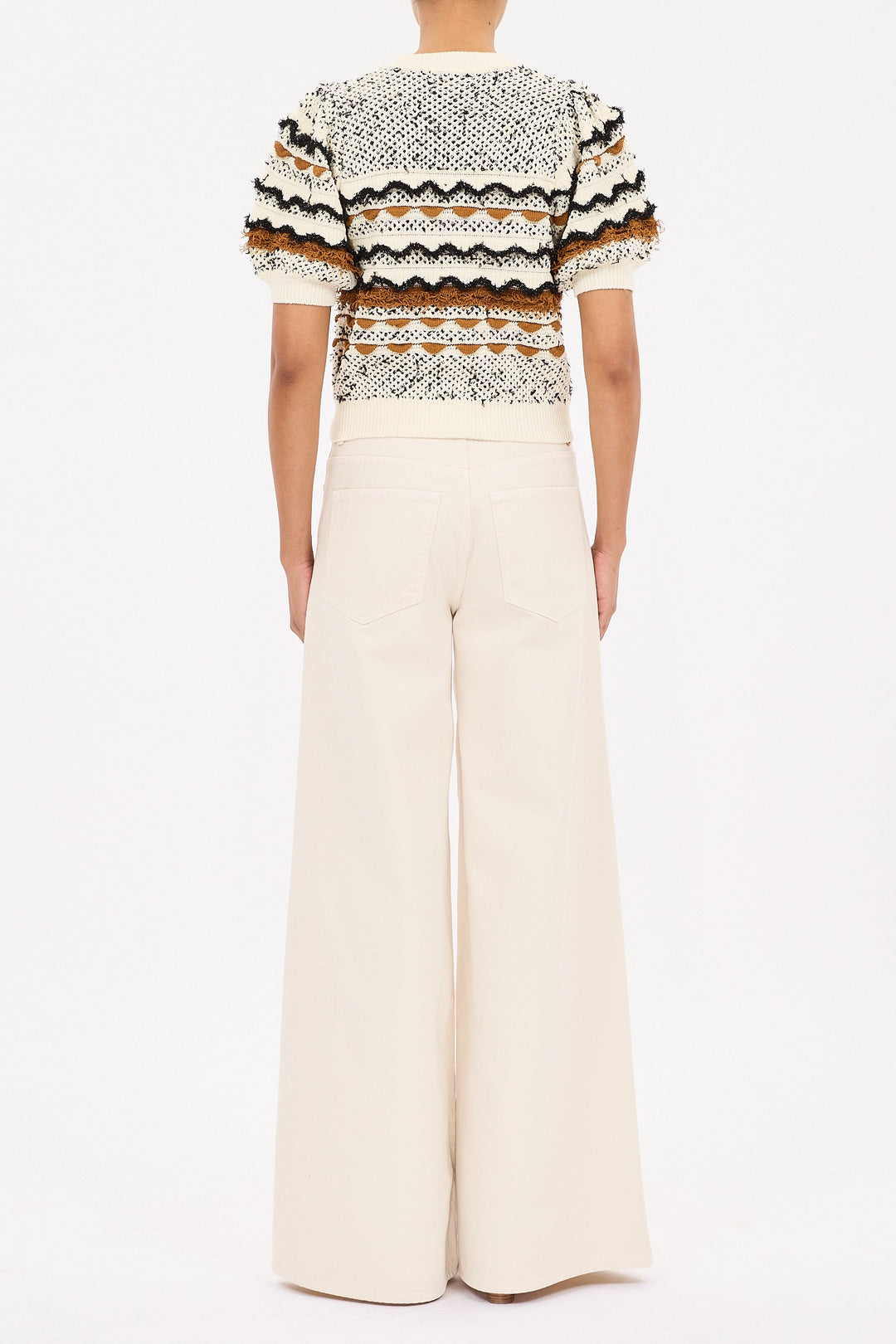 ULLA JOHNSON - Andira Knit Top in Scallop