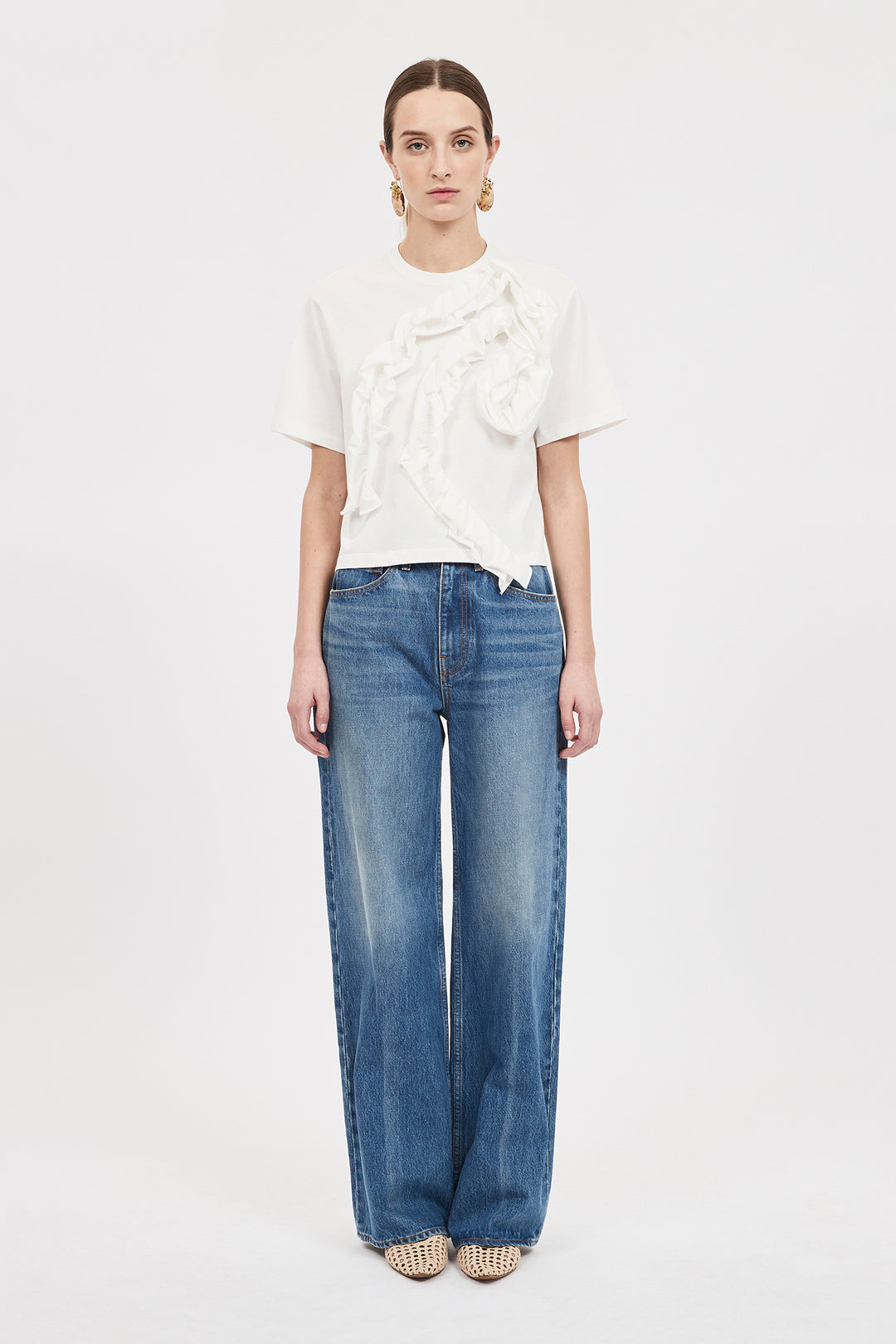 Ulla Johnson - Aris Top in Pristine Tops