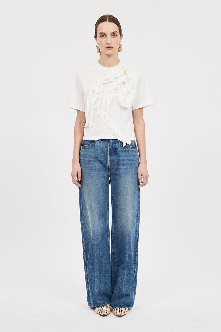 Ulla Johnson - Aris Top in Pristine Tops