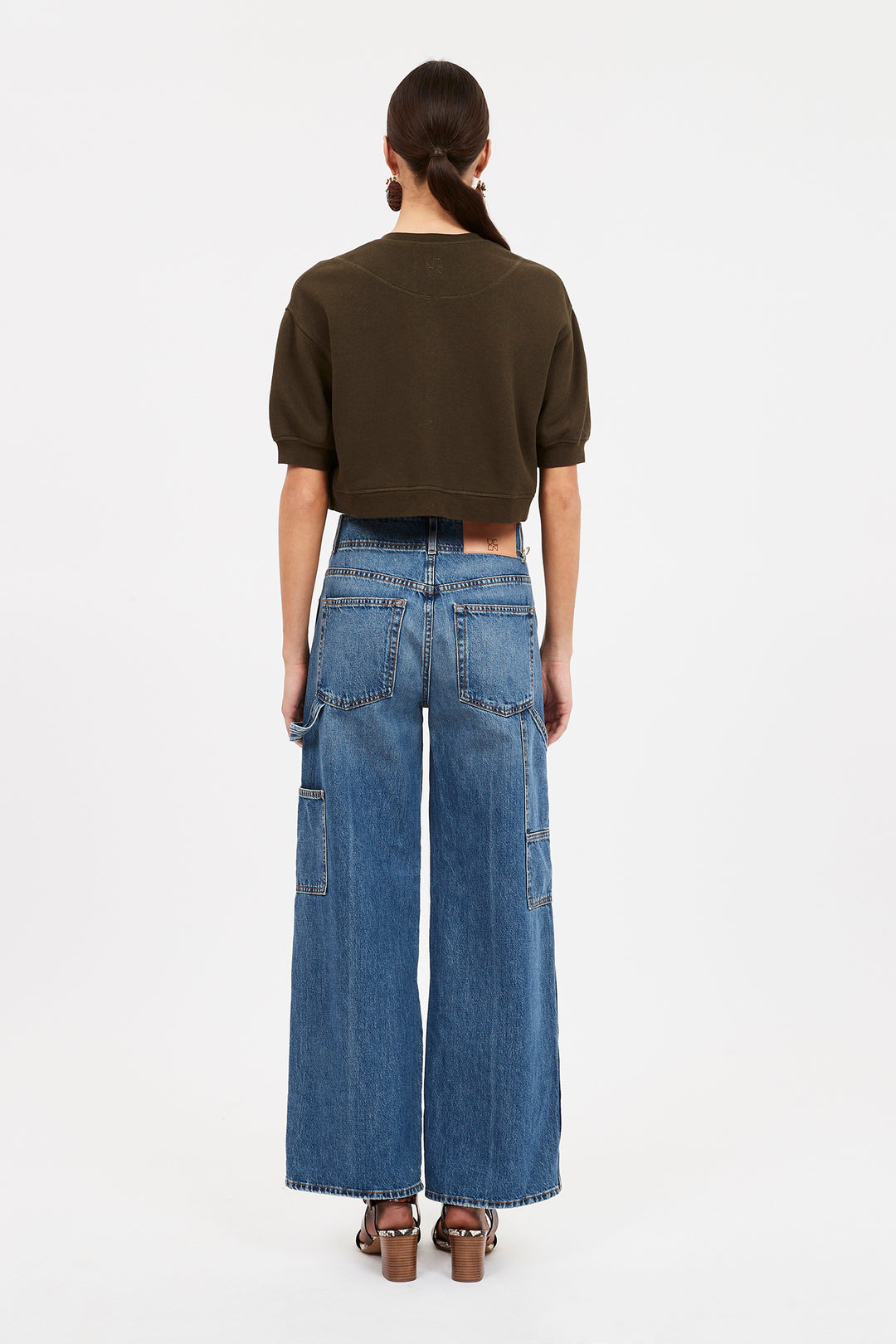Ulla Johnson - Blake Top in Militaire Tops