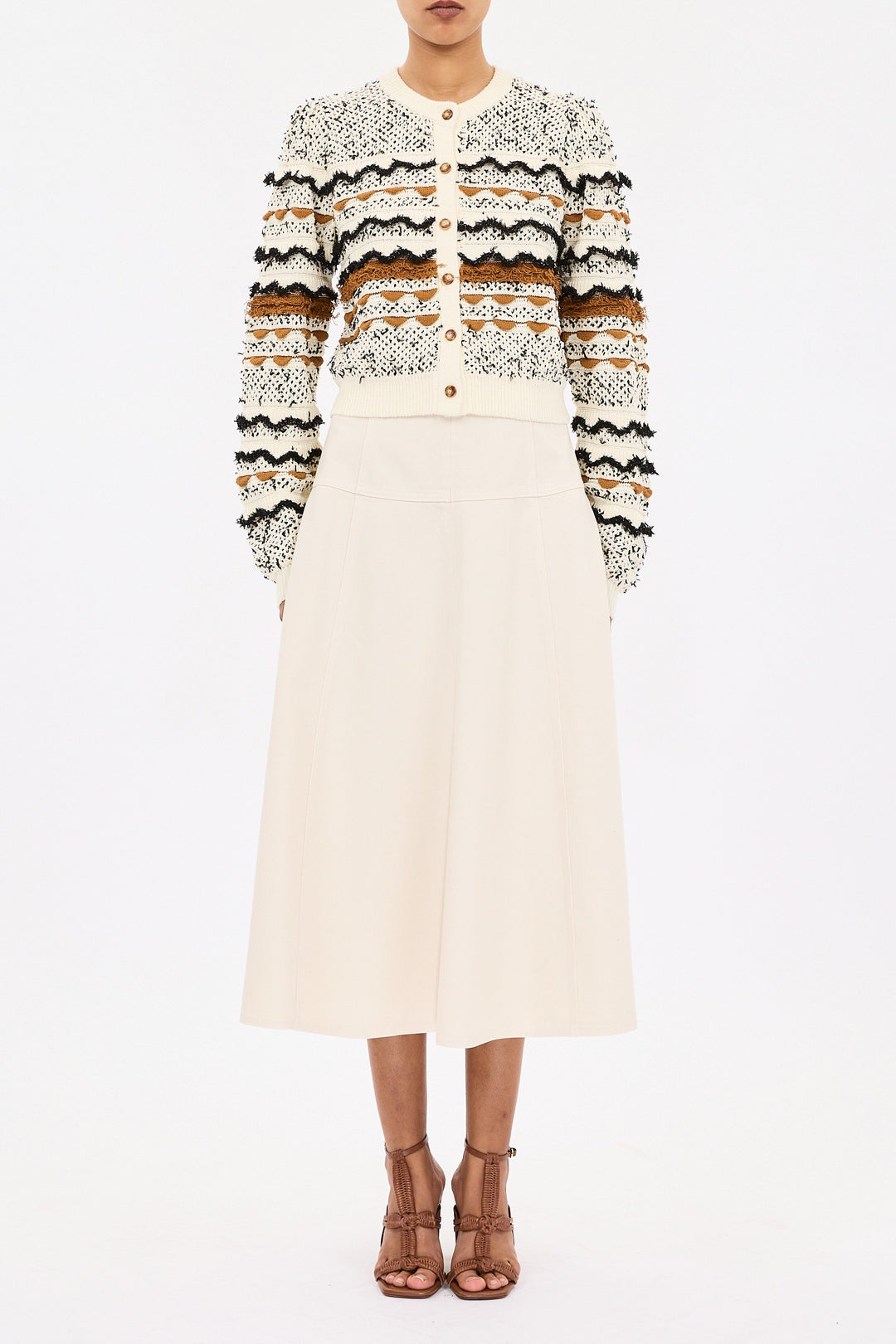 ULLA JOHNSON - Cecilia Cardigan in Scallop