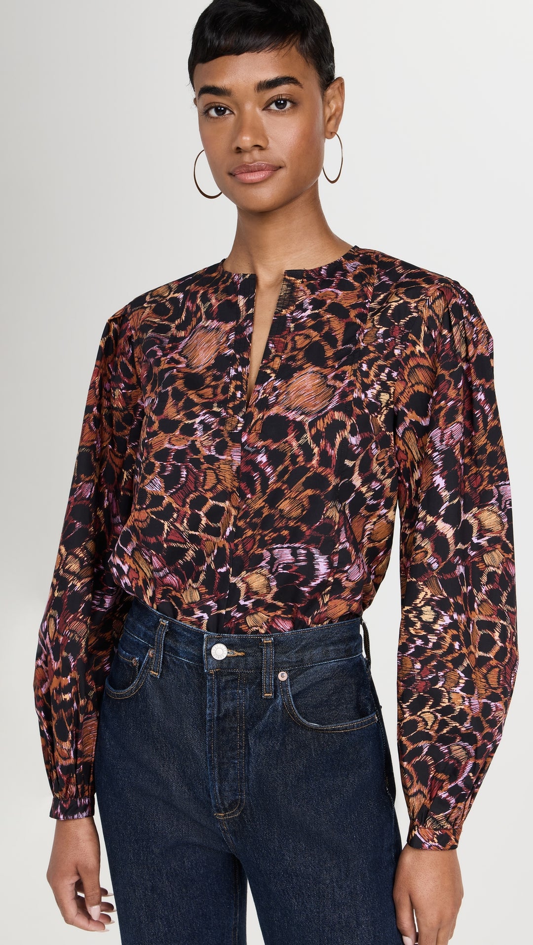 Ulla Johnson - Ilara Blouse in Rosefinch