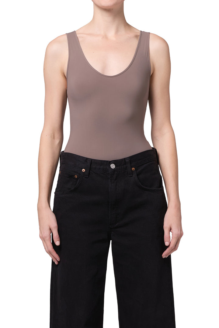 AGOLDE - Tora Bodysuit in Mink