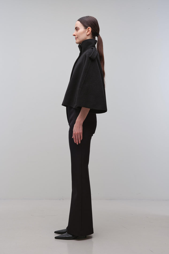SIMKHAI - Yara Cape Jacket in Black