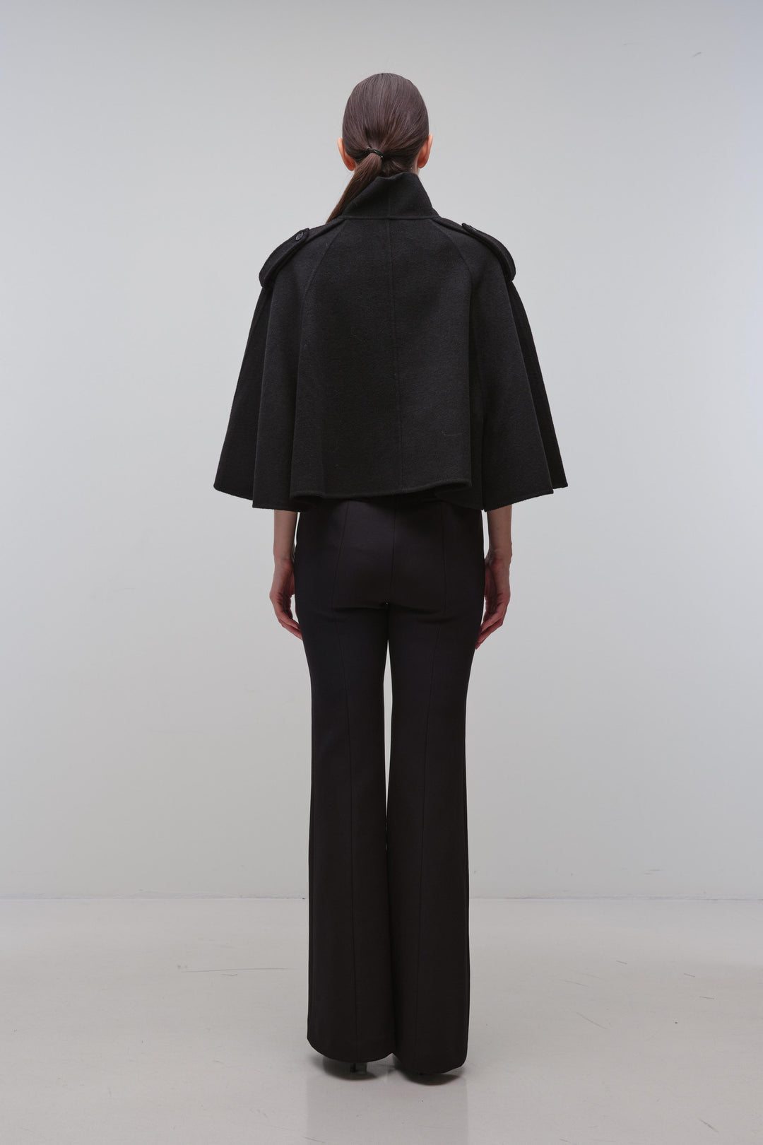 SIMKHAI - Yara Cape Jacket in Black