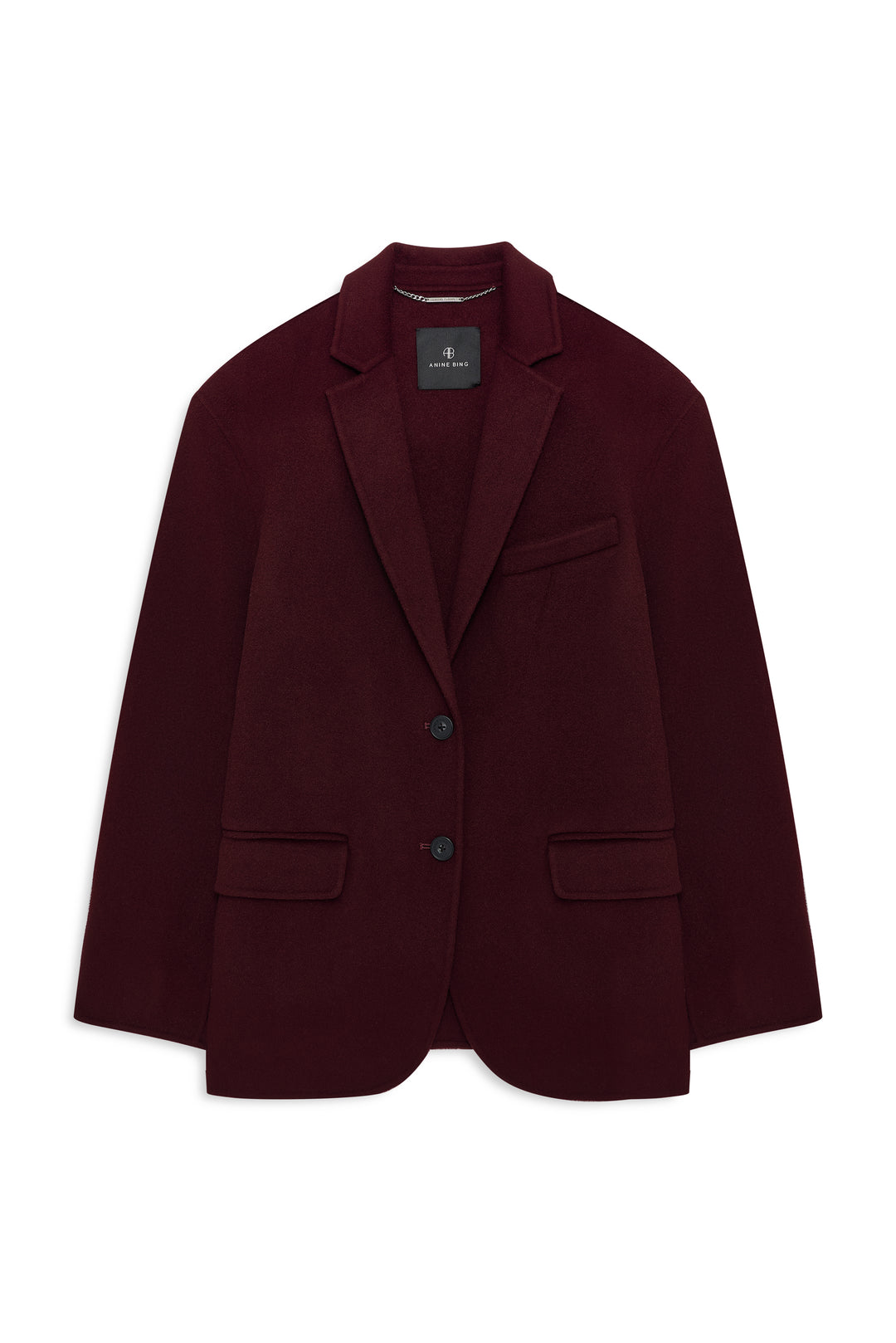 Anine Bing - Quinn Blazer in Burgundy