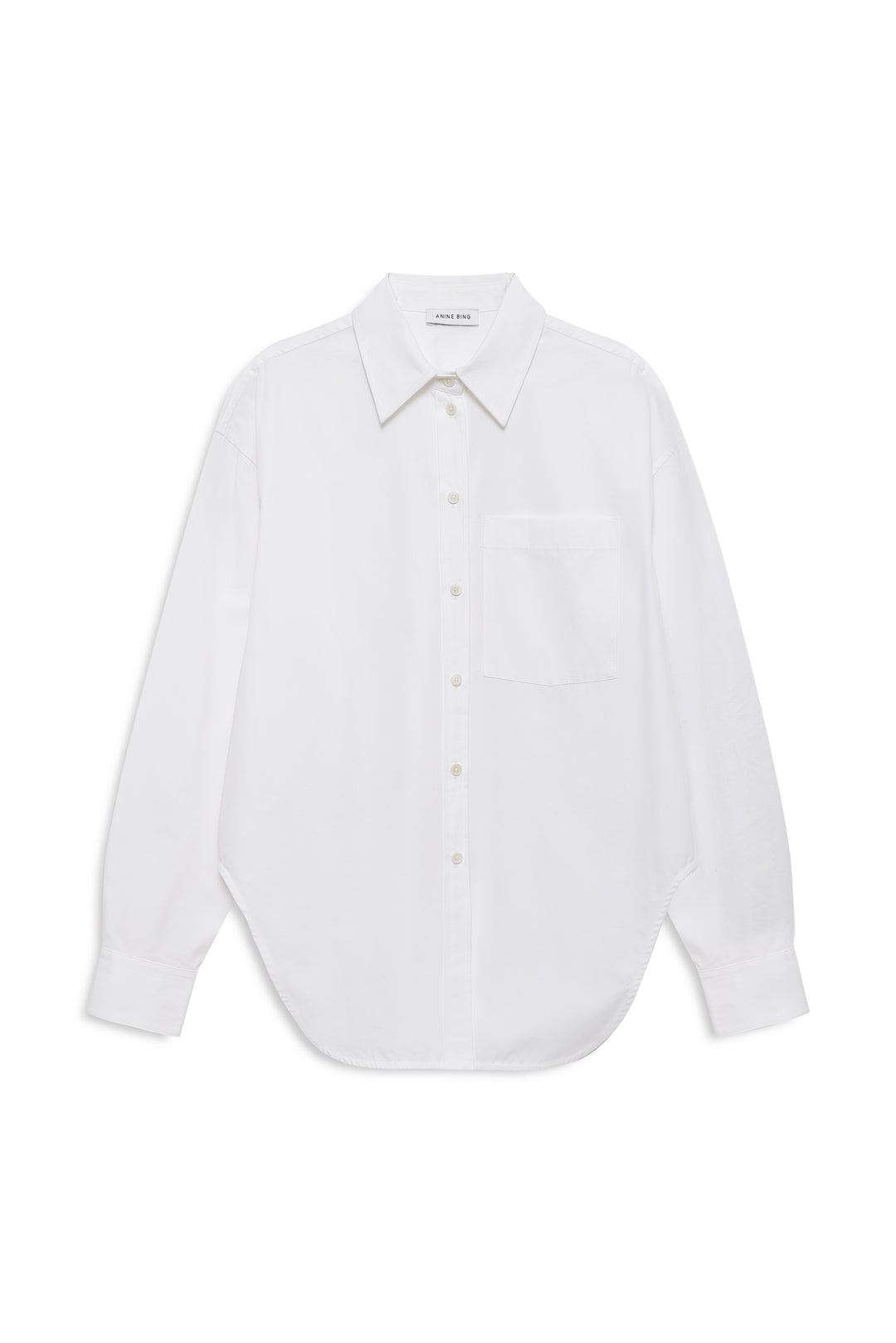 ANINE BING - Scott Shirt in White