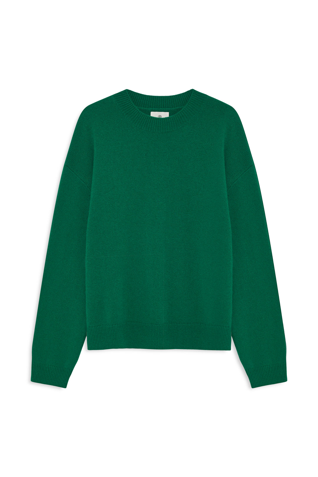 Anine Bing - Lee Crew Sweater in Green Sweaters