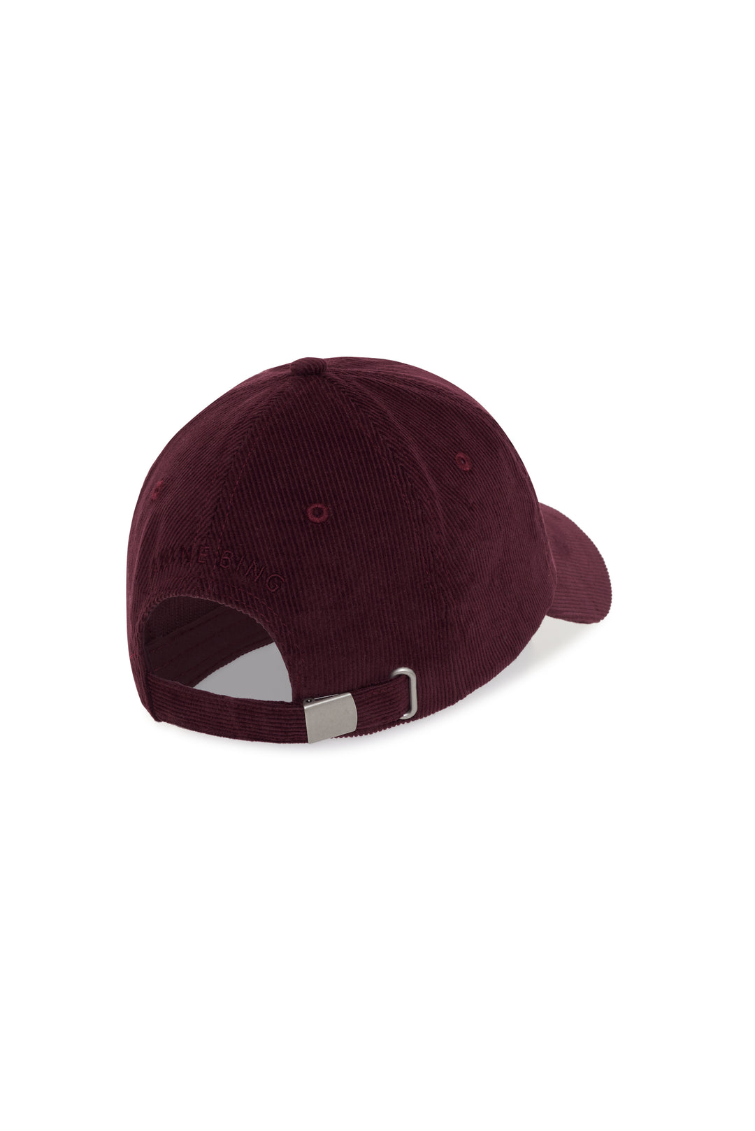 ANINE BING - Jeremy Baseball Cap AB Corduroy in Fig