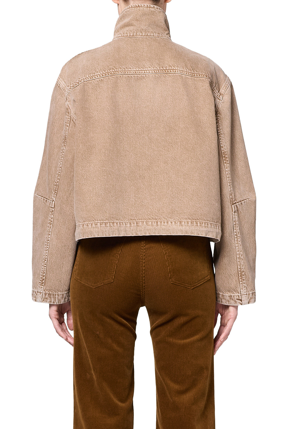 CITIZENS OF HUMANITY - Funnel Collar Barn Jacket in Tan