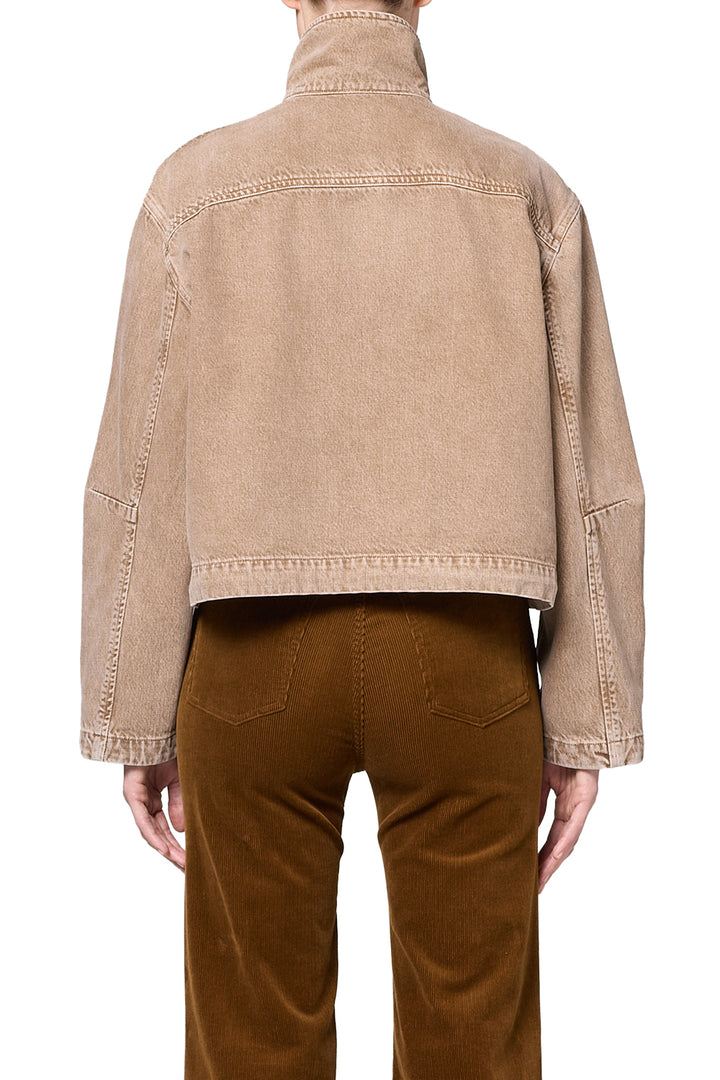 CITIZENS OF HUMANITY - Funnel Collar Barn Jacket in Tan