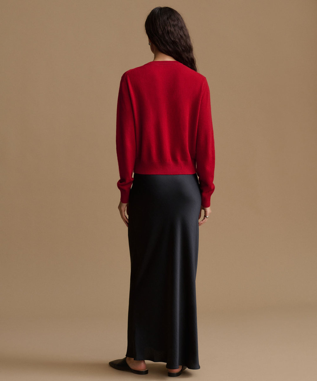 JENNI KAYNE - Nina Slip Skirt in Black