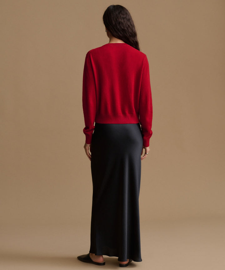 JENNI KAYNE - Nina Slip Skirt in Black