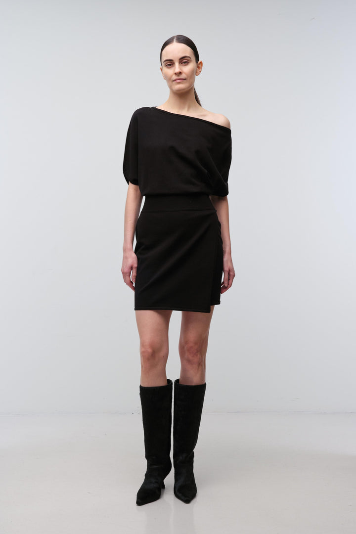 SIMKHAI - Shania Mini Dress in Black