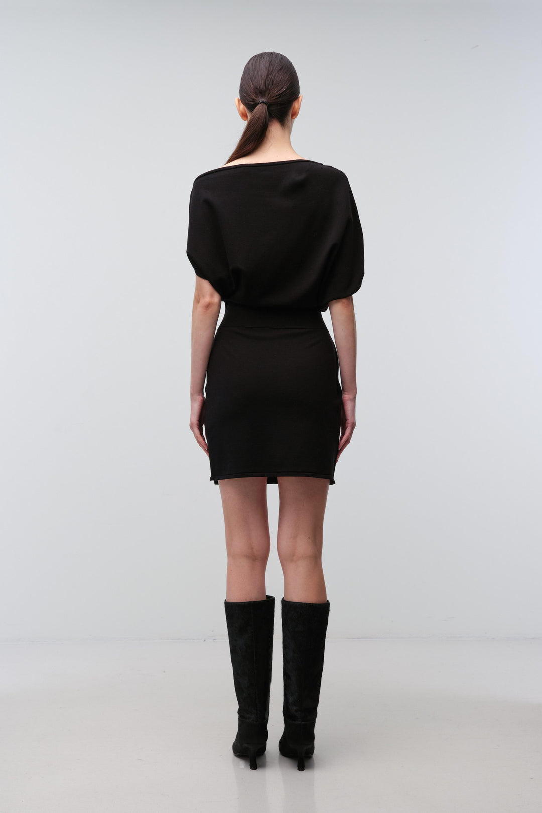 SIMKHAI - Shania Mini Dress in Black