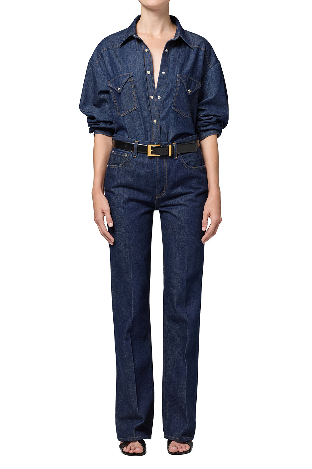 CITIZENS OF HUMANITY - Vintage Boyfriend Western Shirt in Renne