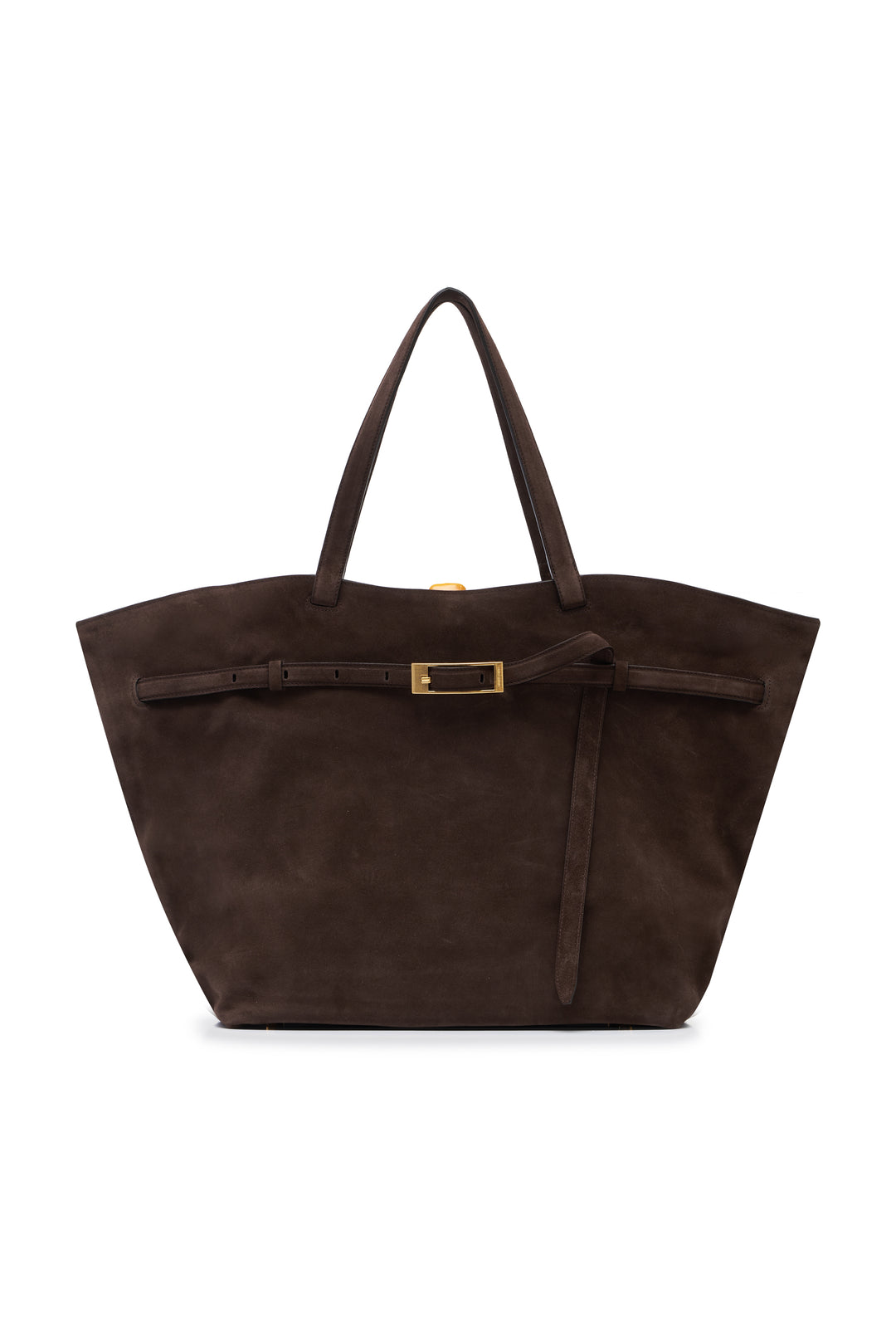 ANINE BING - Elly Tote Suede in Dark Brown