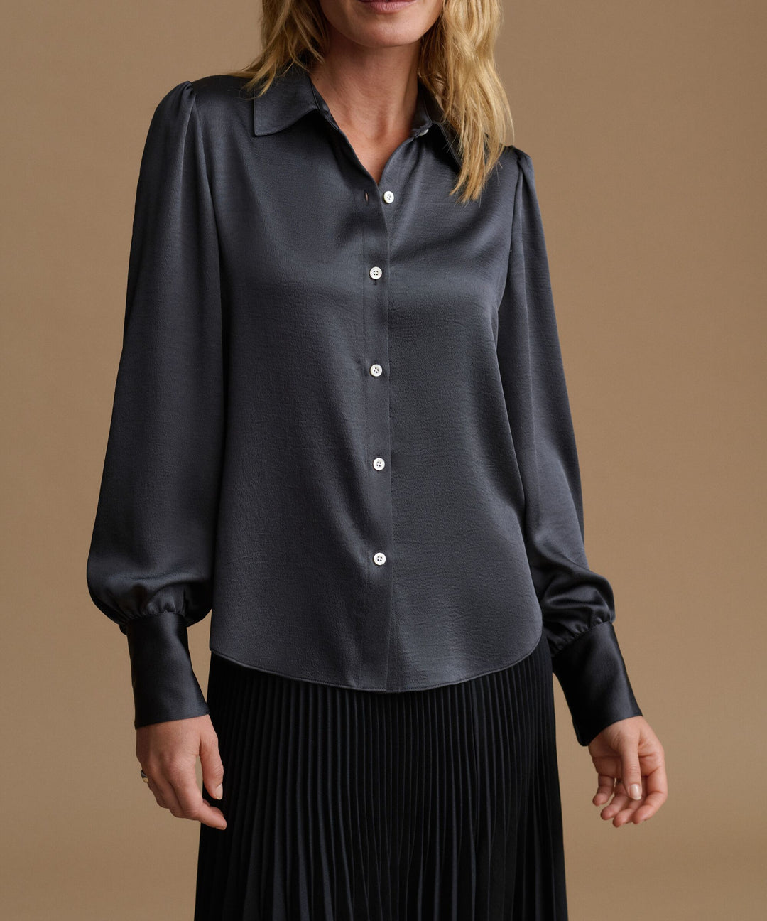JENNI KAYNE - Remy Shirt in Slate
